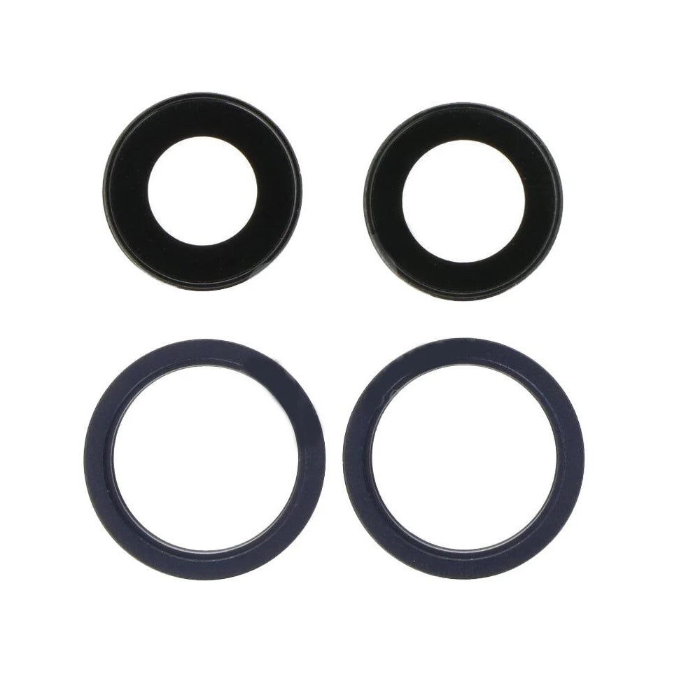 For Apple iPhone 13 / 13 Mini Replacement Camera Lens With Bezel (Midnight) E-Tech61