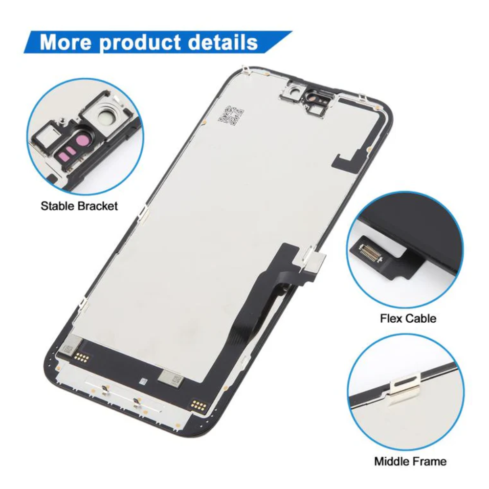 For Apple iPhone 16 Plus Replacement In-Cell LCD Screen - E-Tech61