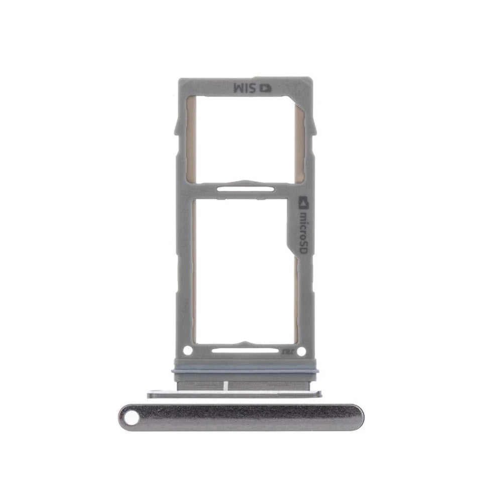 For Samsung Galaxy S10 / S10 Plus Replacement Dual Sim Card Tray (Black) E-Tech61