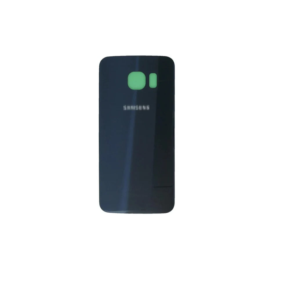 For Samsung Galaxy S6 Edge Replacement Rear Battery Cover with Adhesive (Black) E-Tech61