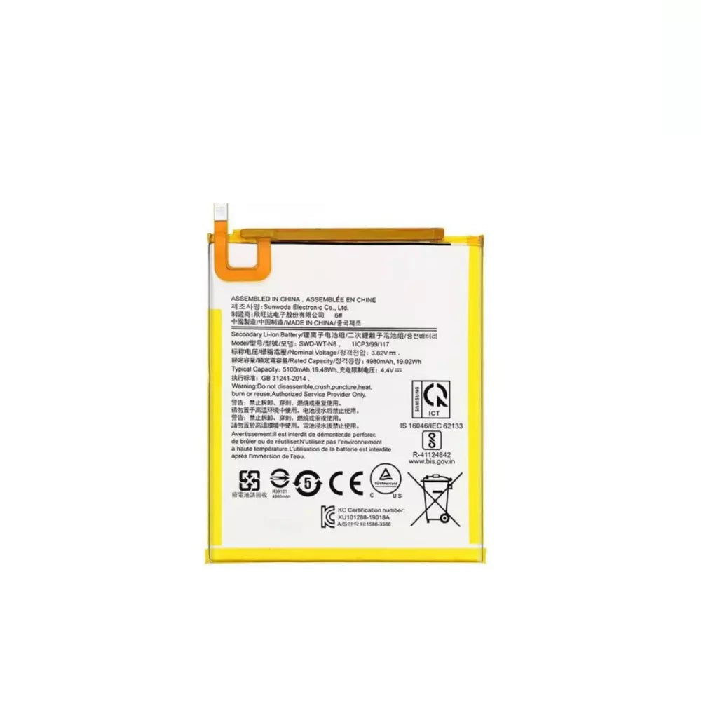 For Samsung Galaxy Tab A 8.0" 2019 SM-T290/T295 Replacement Battery 5100 MAH
