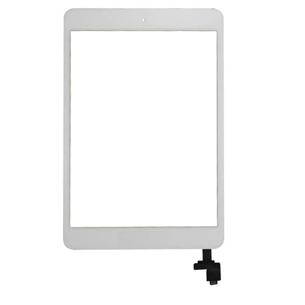 For Apple iPad Mini 1 / Mini 2 Replacement Touch Screen Digitiser with Home Button Assembly (White) E-Tech61