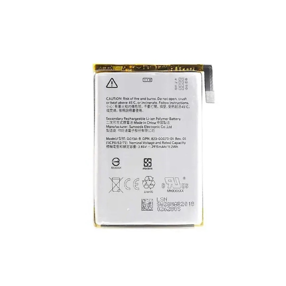 For Google Pixel 3XL Replacement Battery 3430 MAH Premium Quality