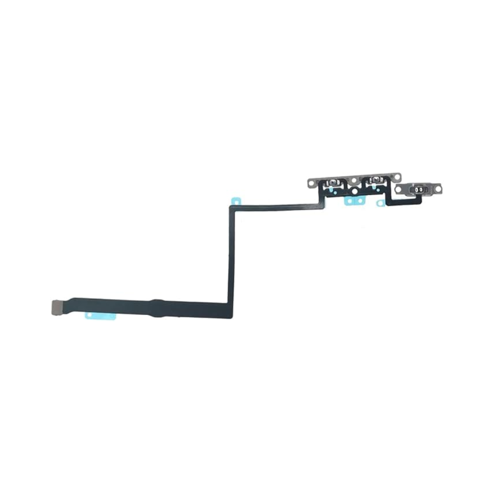For iPhone 11 Pro Volume Flex Cable Replacement Mute Switch With Brackets