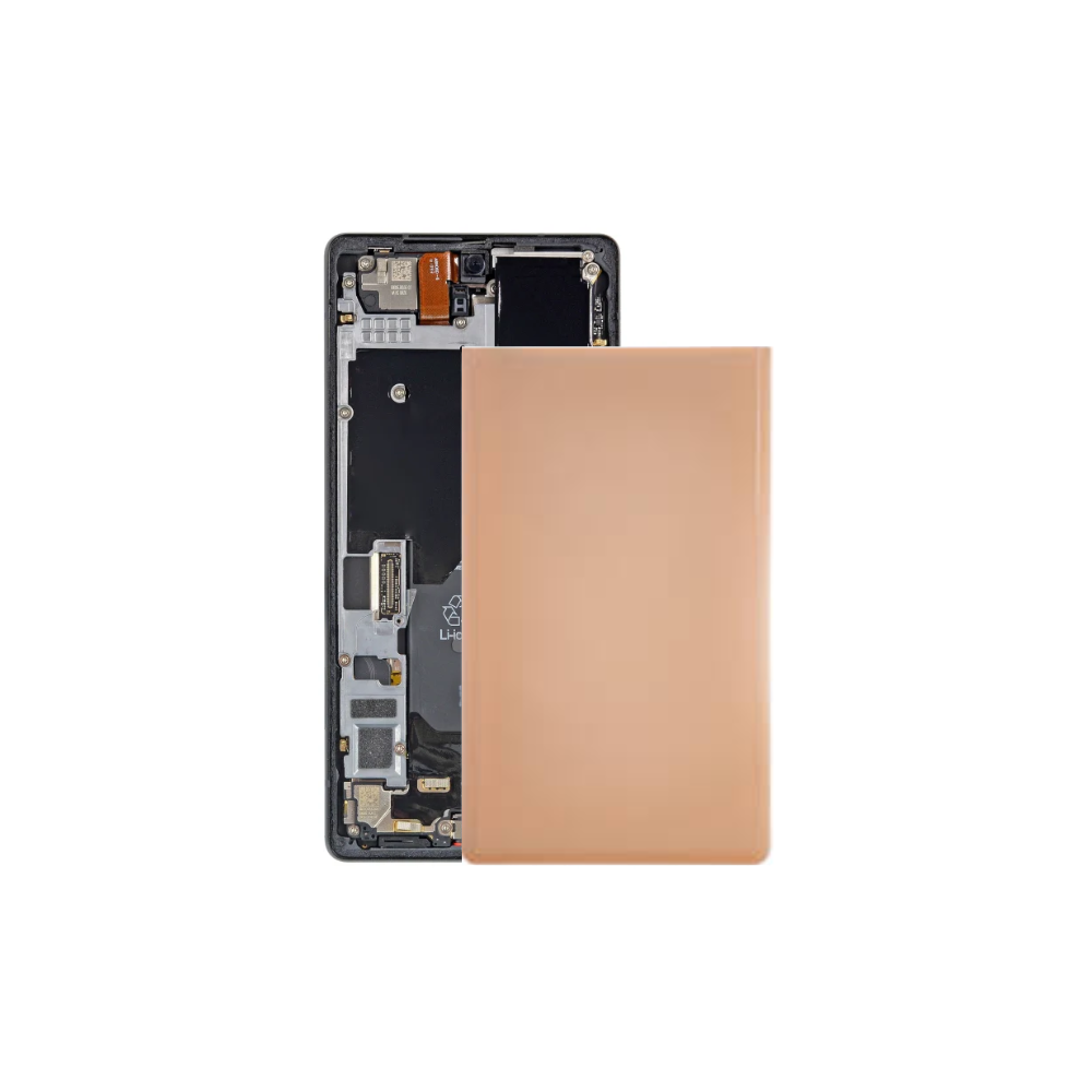 For Google Pixel 6 Replacement Rear Battery Cover (Kinda Coral) E-Tech61