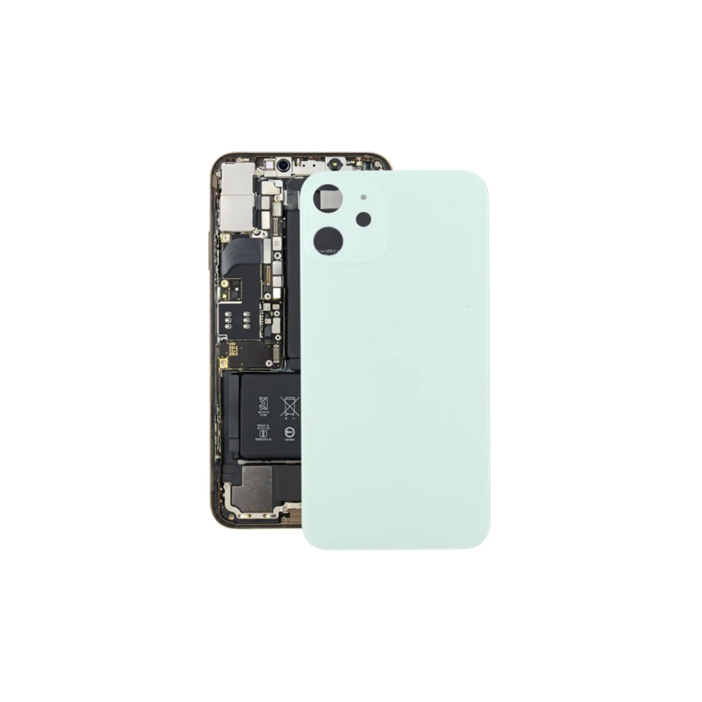 For Apple iPhone 12 Mini Replacement Back Glass (Green) E-Tech61