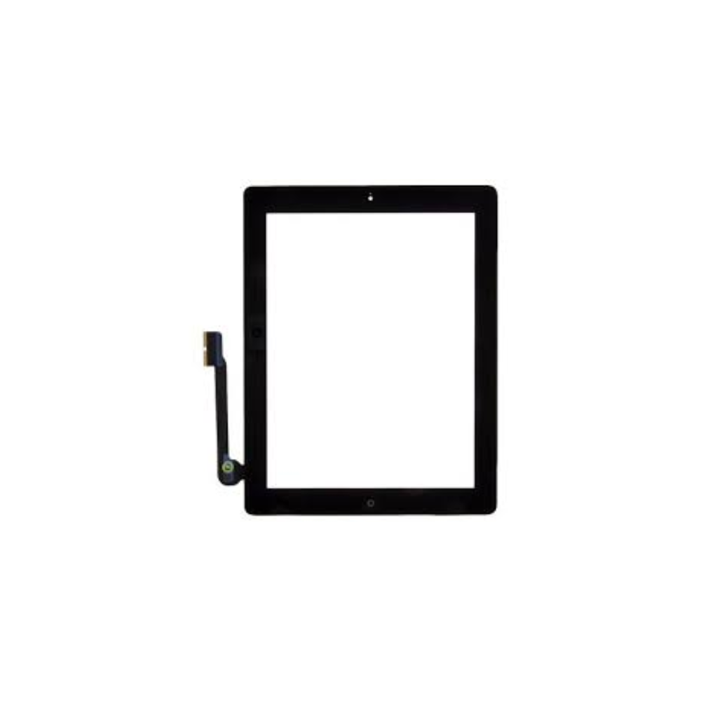 For Apple iPad 3 Replacement Touch Screen Digitizer with Home Button Assembly (Black) E-Tech61
