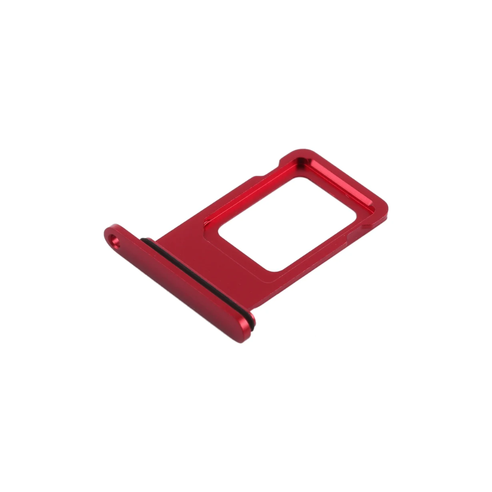 For Apple iPhone XR Replacement Sim Card Tray - Red E-Tech61