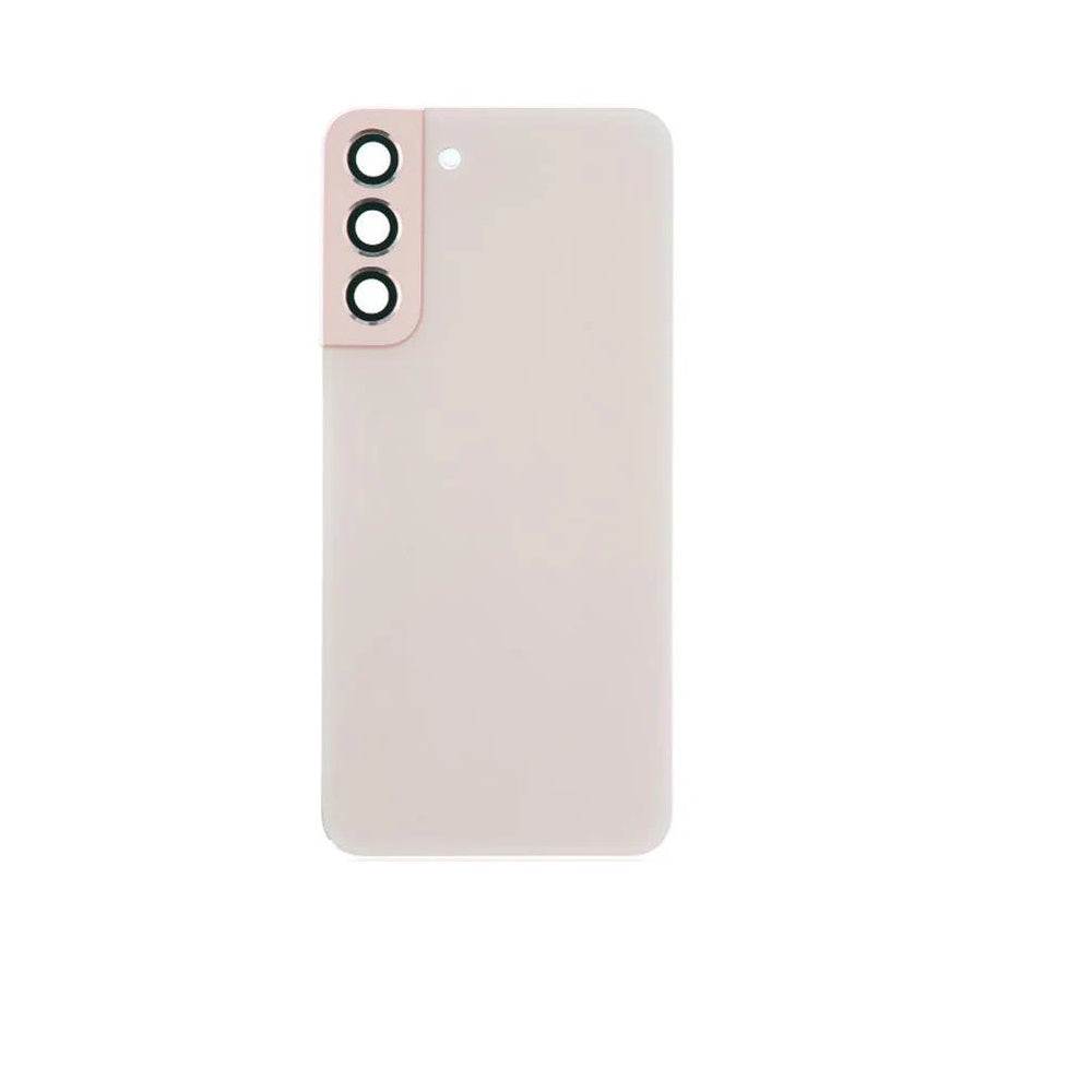 For Samsung Galaxy S22 Replacement Battery Cover With Lens (Pink Gold) E-Tech61
