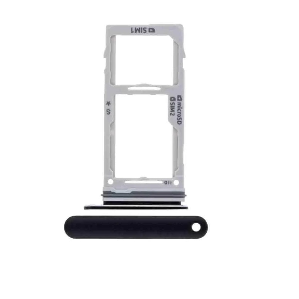 For Samsung Galaxy S9 / S9 Plus Replacement Dual Sim Card Tray (Black) E-Tech61