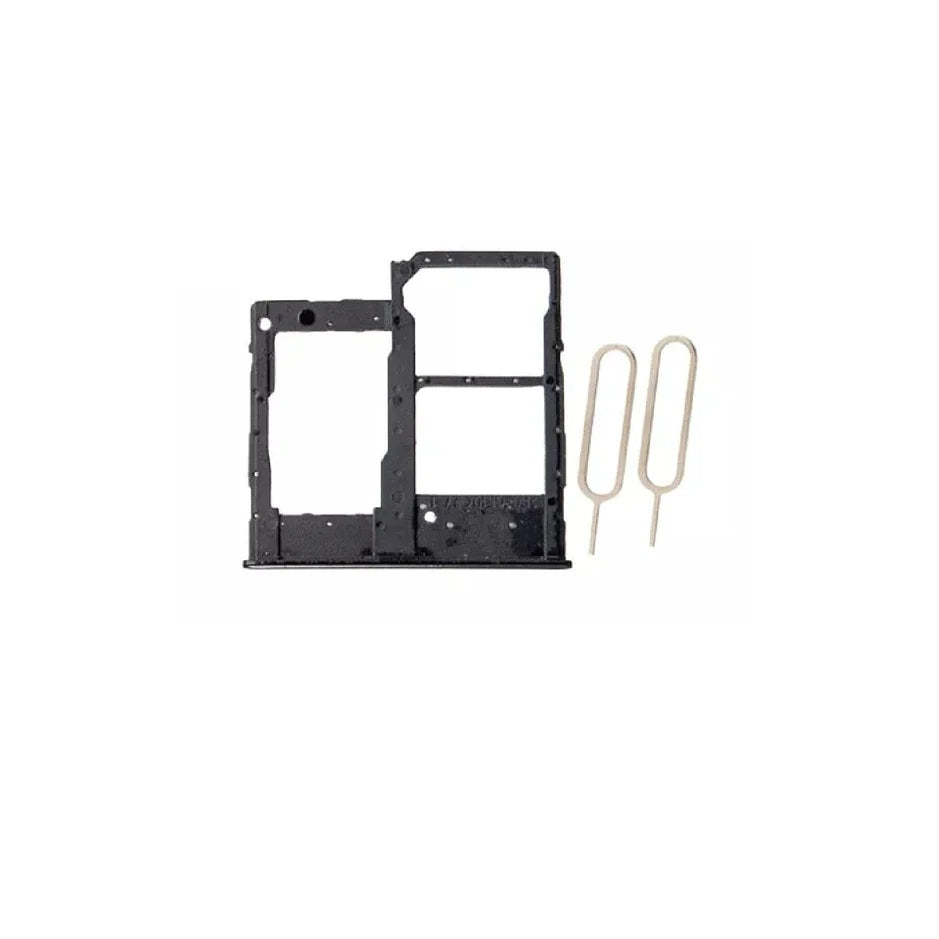For Samsung Galaxy A20e A202 Black SIM SD Card Dual Tray Holder Replacement