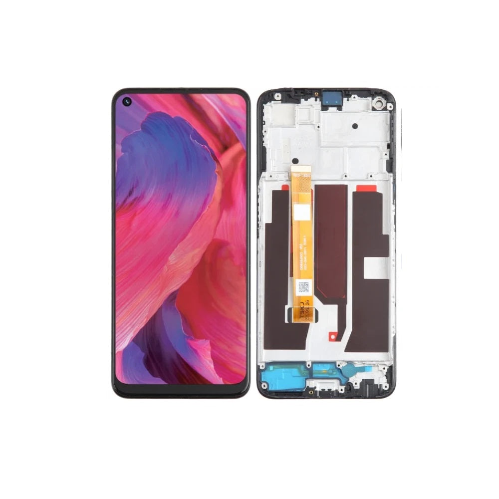 Oppo A54 2021 5G CPH2195 Replacement LCD Screen Digitizer With Frame