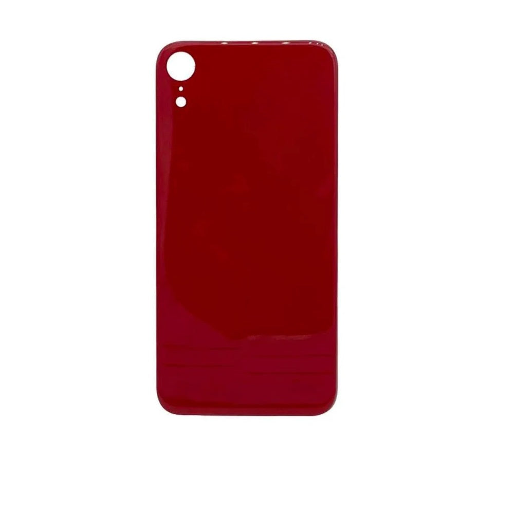 For Apple iPhone XR Replacement Back Glass (Red) E-Tech61