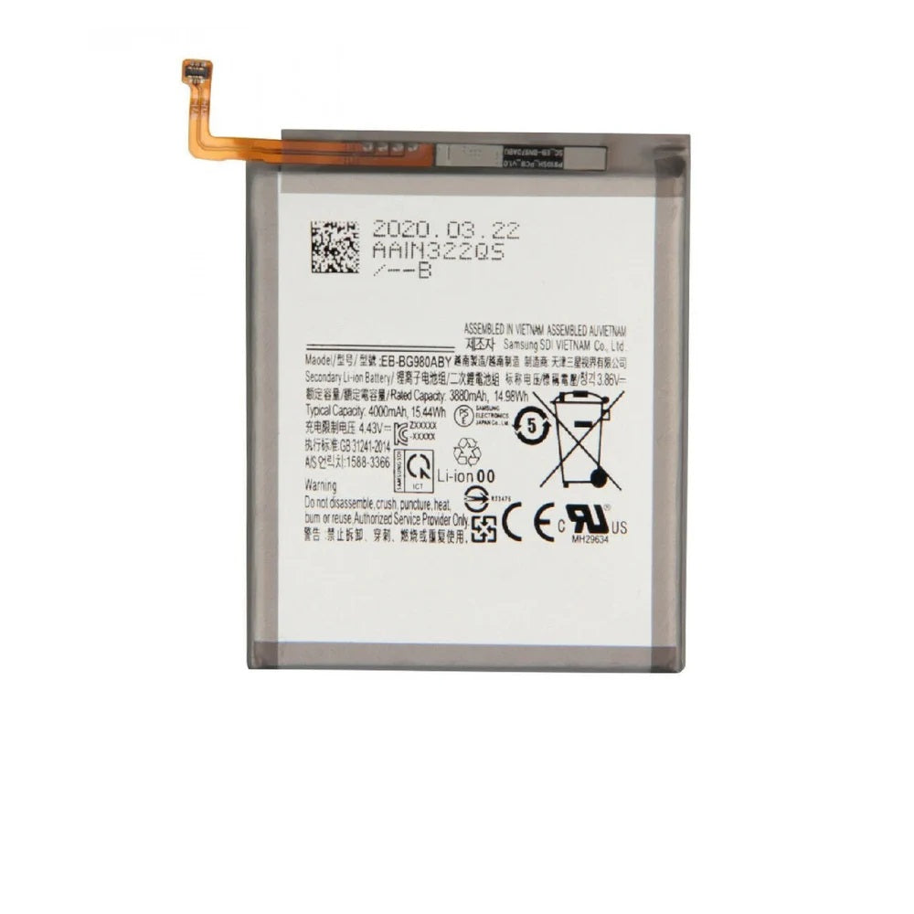 For Samsung Galaxy S20 Replacement Battery Premium Quality