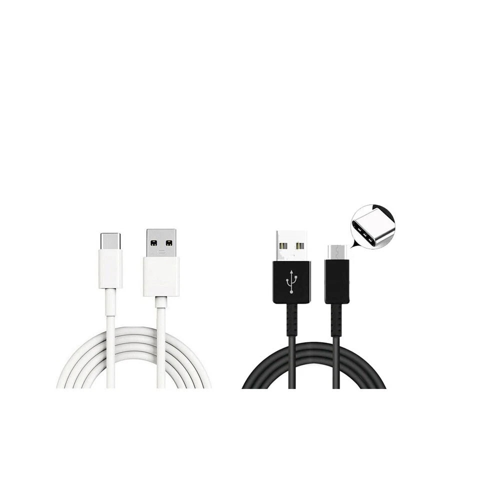 USB To USB-C Fast Charger Dual Type C Phone Charging Data Sync Cable
