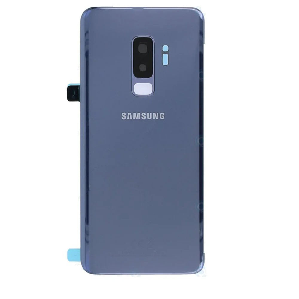 For Samsung Galaxy S9 Plus Replacement Rear Battery Cover with Adhesive (Blue) E-Tech61
