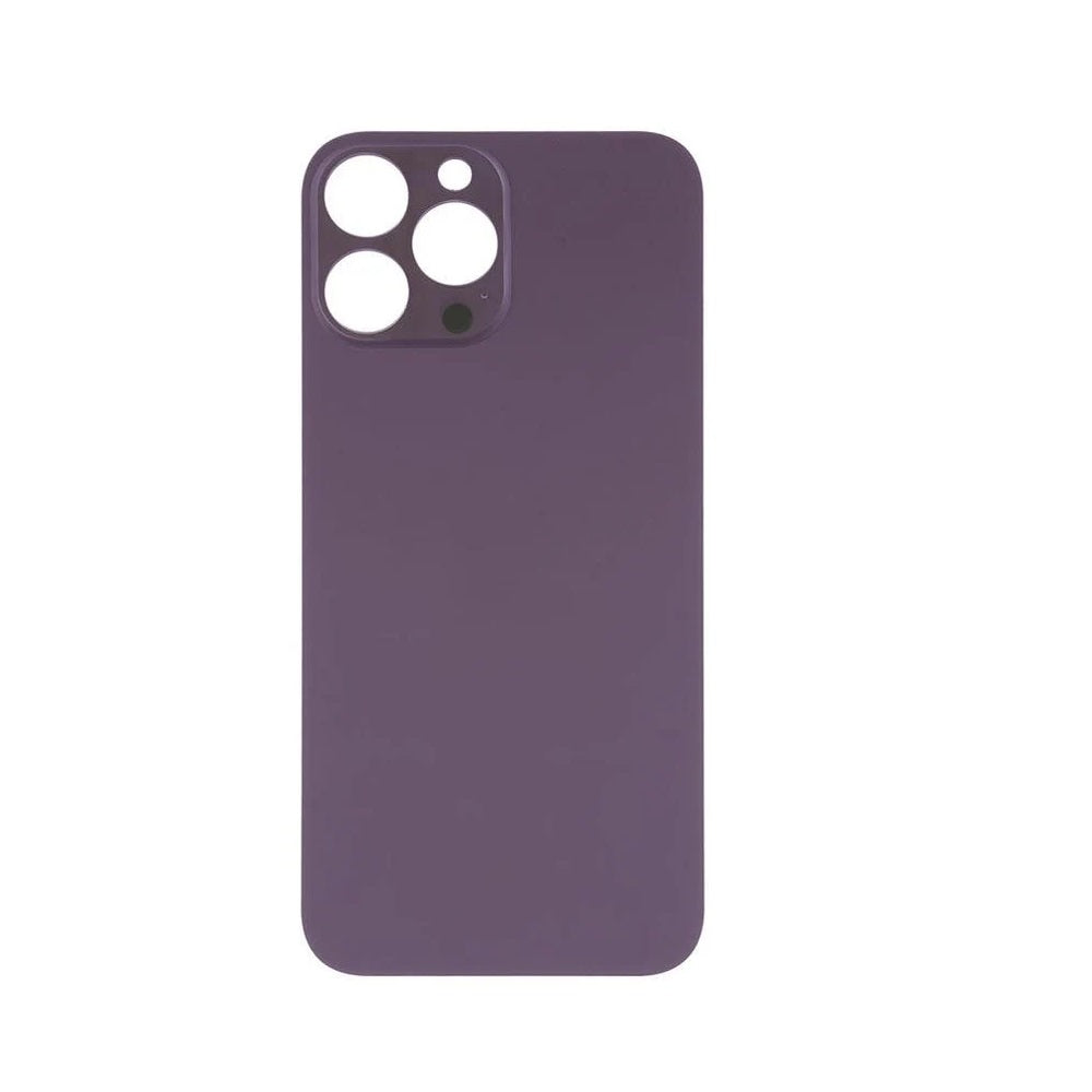 For iPhone 14 Pro Max Replacement Back Glass (Deep Purple) E-Tech61