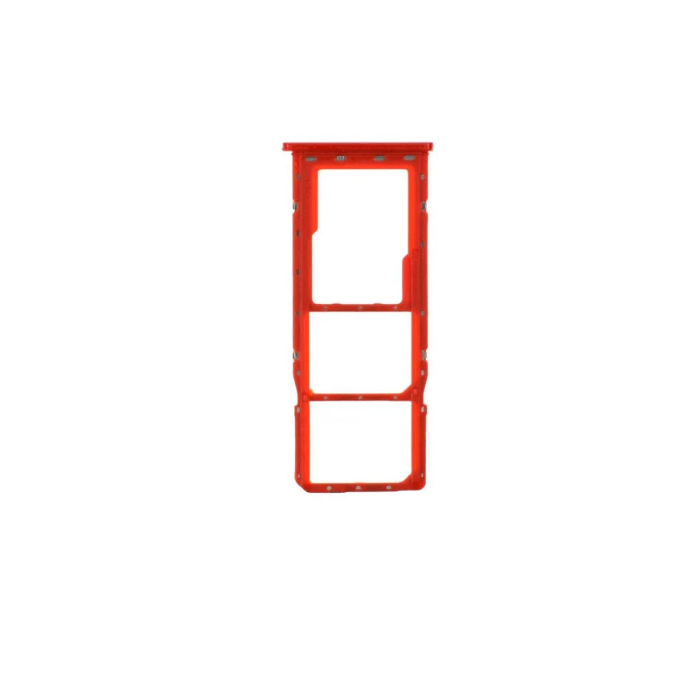 For Samsung Galaxy A20s A207 Replacement Sim Card Tray (Red) E-Tech61