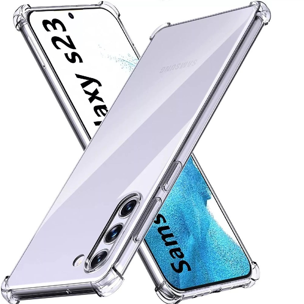 Case For Samsung S24 S23 Ultra S22 Plus S21 S20 Shockproof Silicone Bumper Gel