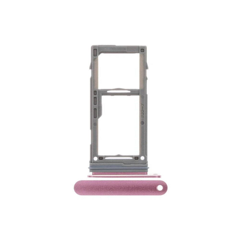 For Samsung Galaxy S9 G960F Replacement Dual Sim Card Tray (Pink) E-Tech61
