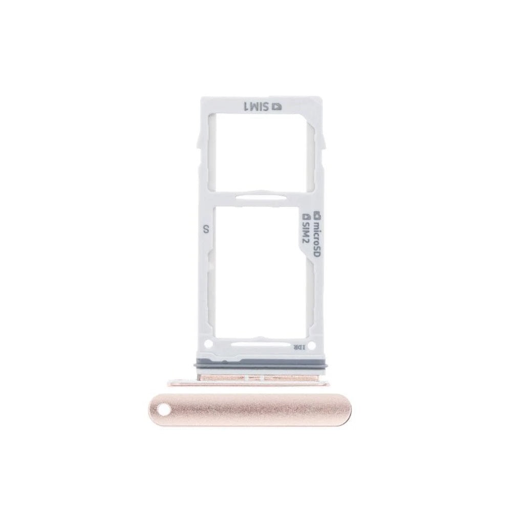 For Samsung Galaxy S9 G960F Replacement Dual Sim Card Tray (Sunrise Gold) E-Tech61