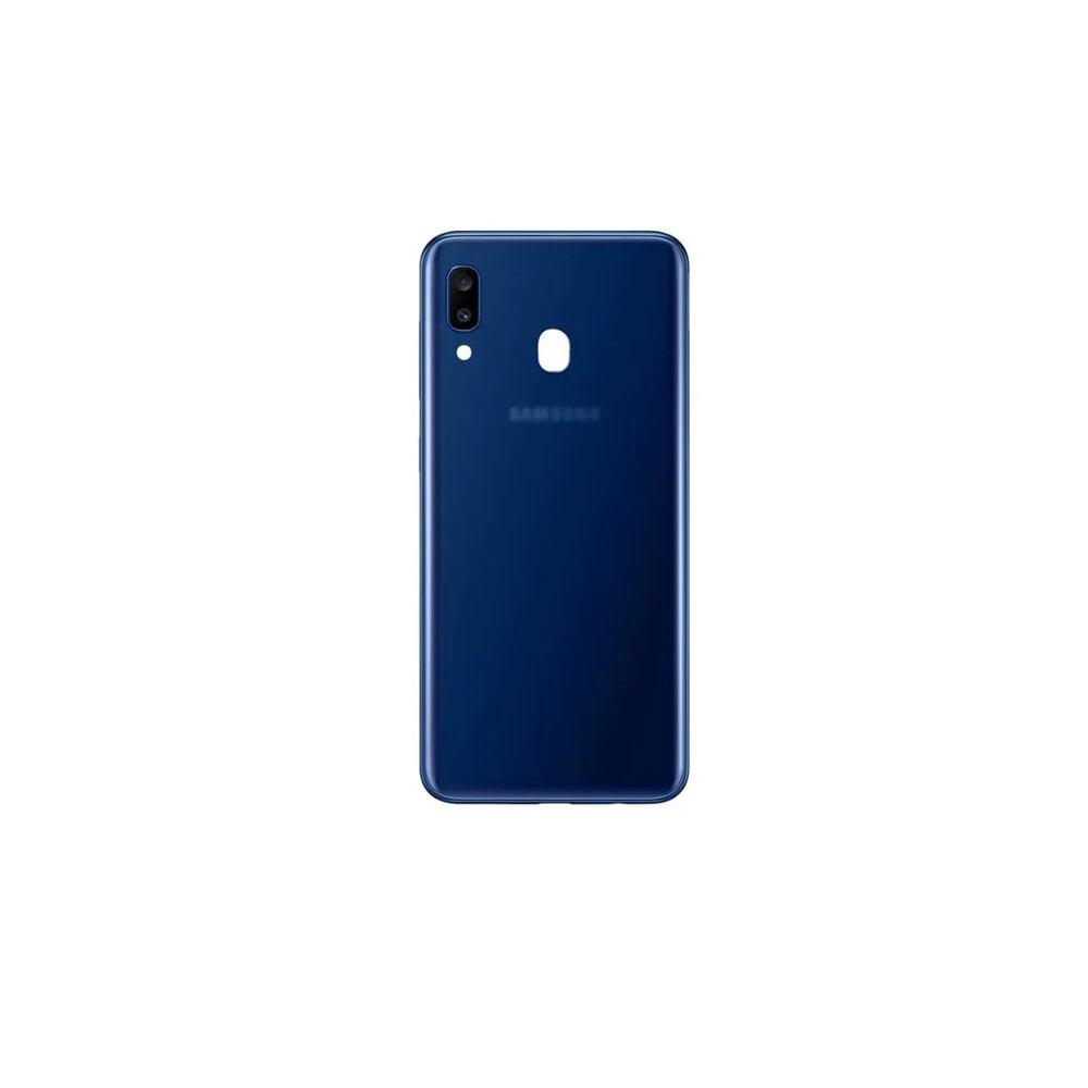 For Samsung Galaxy A20 A205 Replacement Rear Battery Cover with Adhesive (Blue) E-Tech61