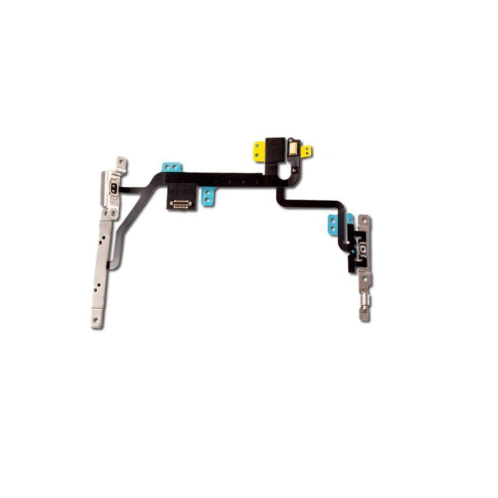 For Apple iPhone 8 / SE2 Replacement Power, Volume and Top Microphone Flex with Flash E-Tech61