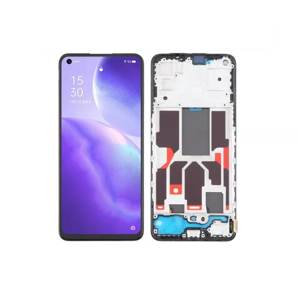 Oppo Find X3 Lite CPH2145 Replacement LCD Screen Digitizer with Frame