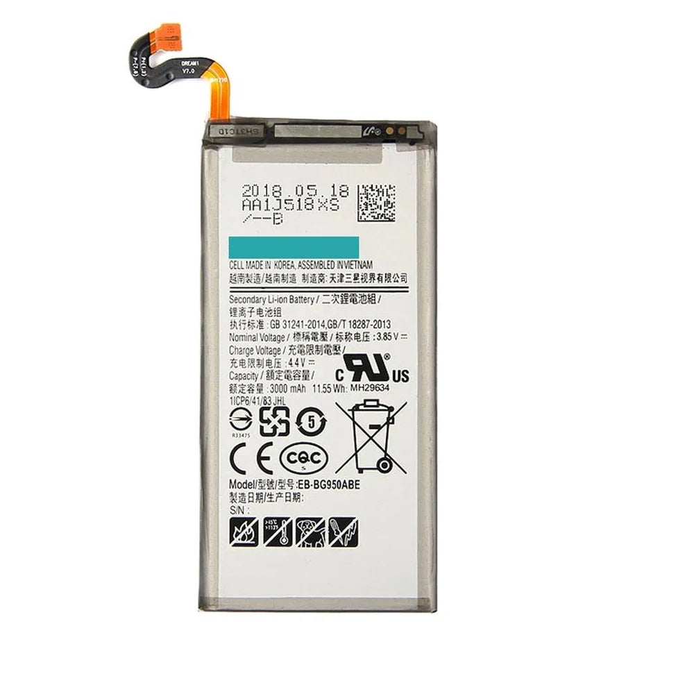 For Samsung Galaxy S8 G950F Replacement Battery 3000mAh E-Tech61