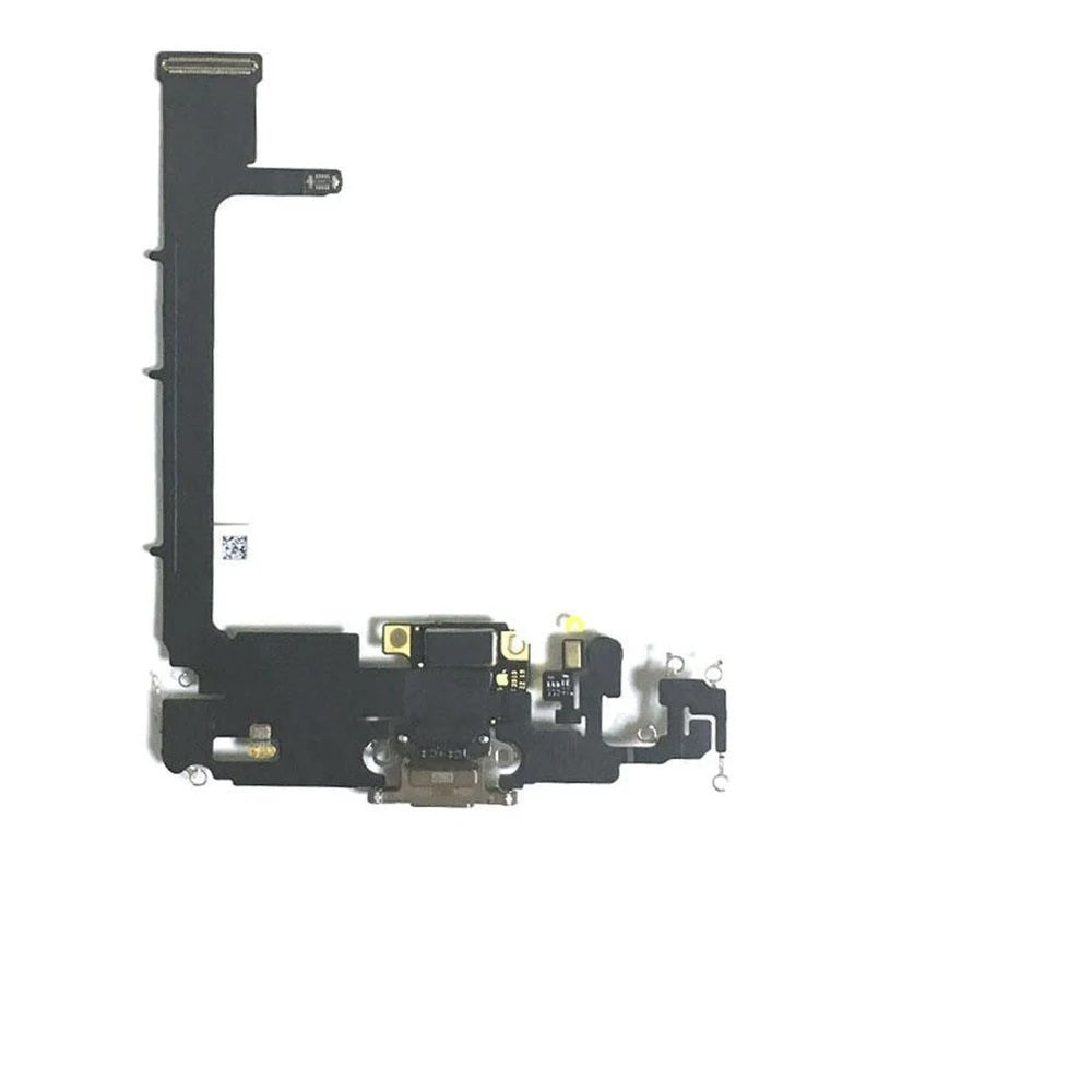 For Apple iPhone 11 Pro Replacement Charging Port Flex With Main Microphone (Gold) E-Tech61
