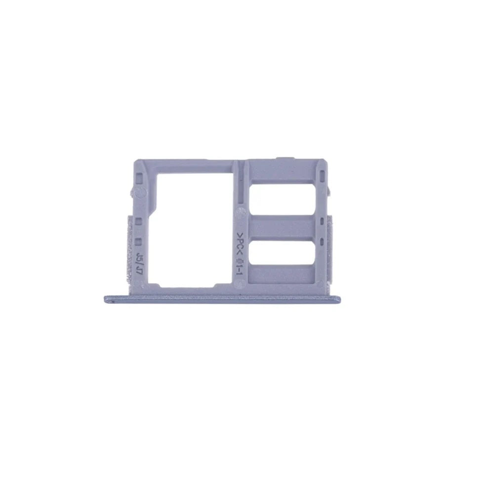 For Samsung Galaxy J5 J530 (2017) Replacement Dual Sim Card Tray (Blue) E-Tech61