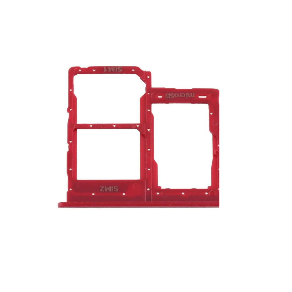 For Samsung Galaxy A01 Core A013 Replacement Sim Card Holder (Red) E-Tech61