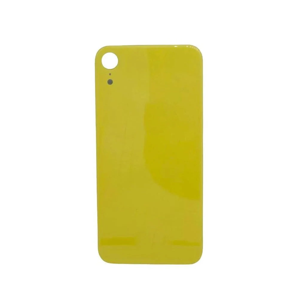For Apple iPhone XR Replacement Back Glass (Yellow) E-Tech61