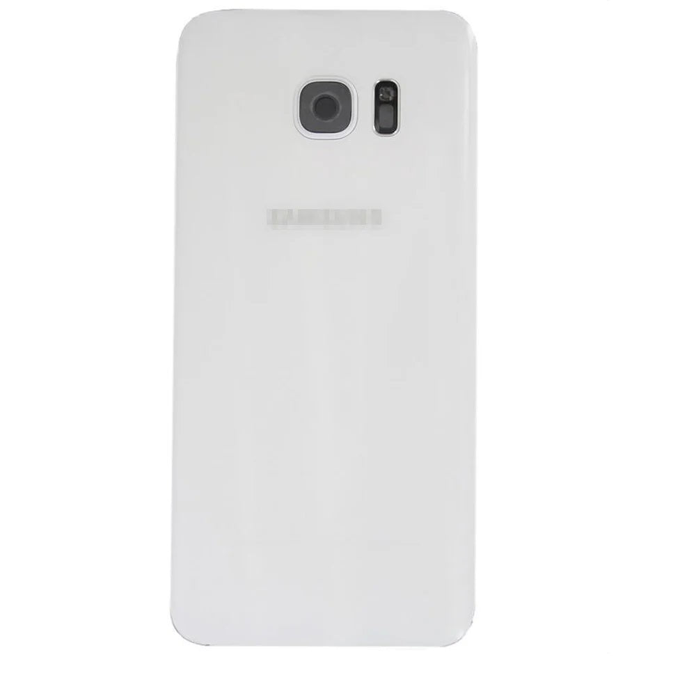 For Samsung Galaxy S7 Edge Replacement Rear Battery Cover with Adhesive (White) E-Tech61