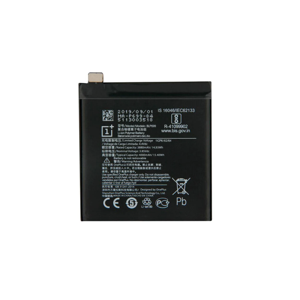 For OnePlus 7 Pro Replacement Battery 4000mAh - BLP699 E-Tech61