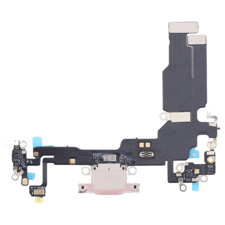 For iPhone 15 Charging Port Flex Cable (Pink)