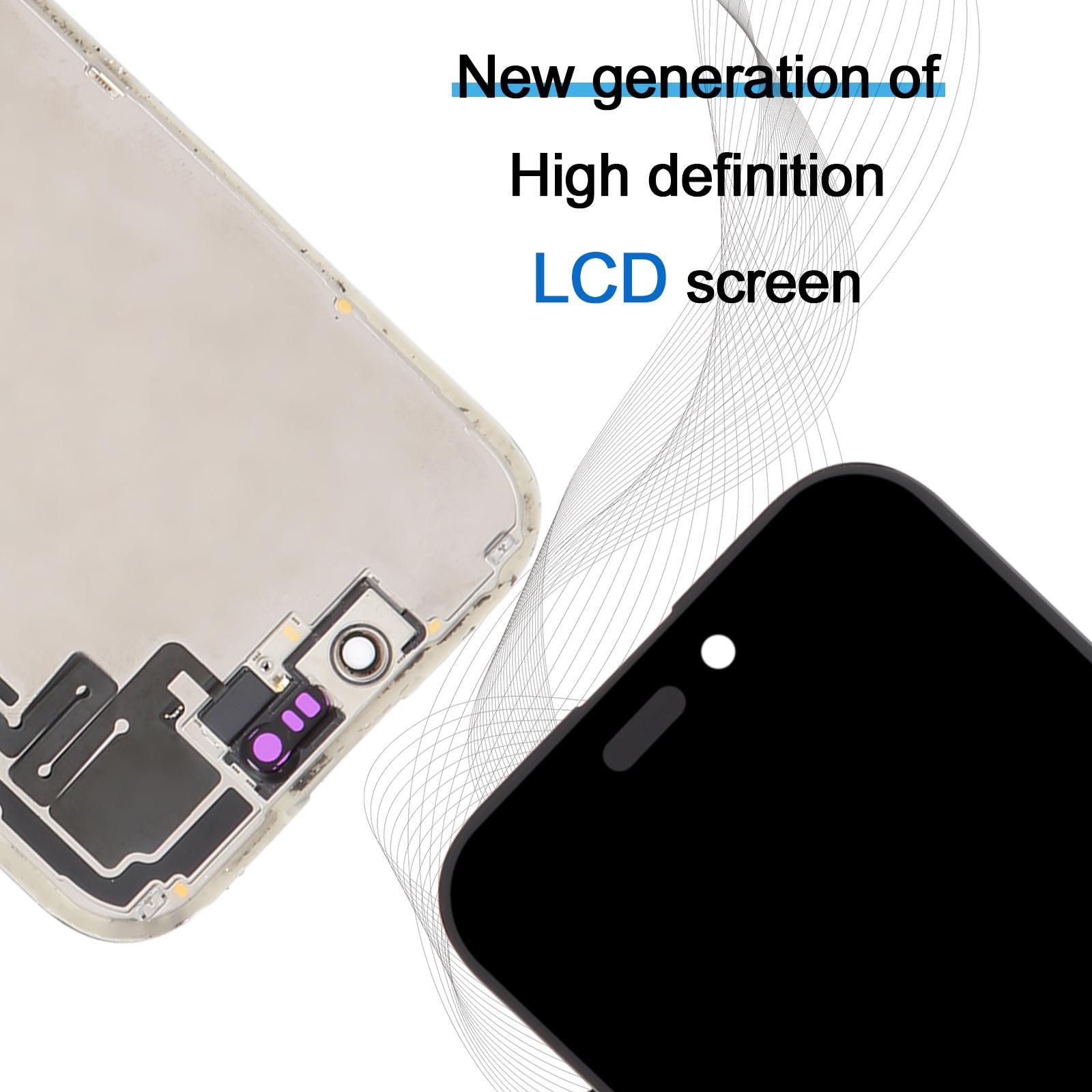 For iPhone 17 LCD Screen Replacement OLED Display - E-TECH61