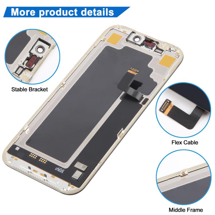 For iPhone 17 Pro Original XDR OLED Screen