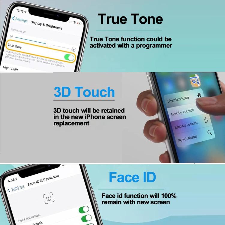 For iPhone 17 Pro Original XDR OLED Screen