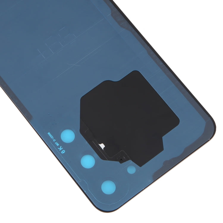 For Samsung Galaxy S23+ SM-S916B OEM Glass Battery Back Cover with Camera Lens Cover(Black)