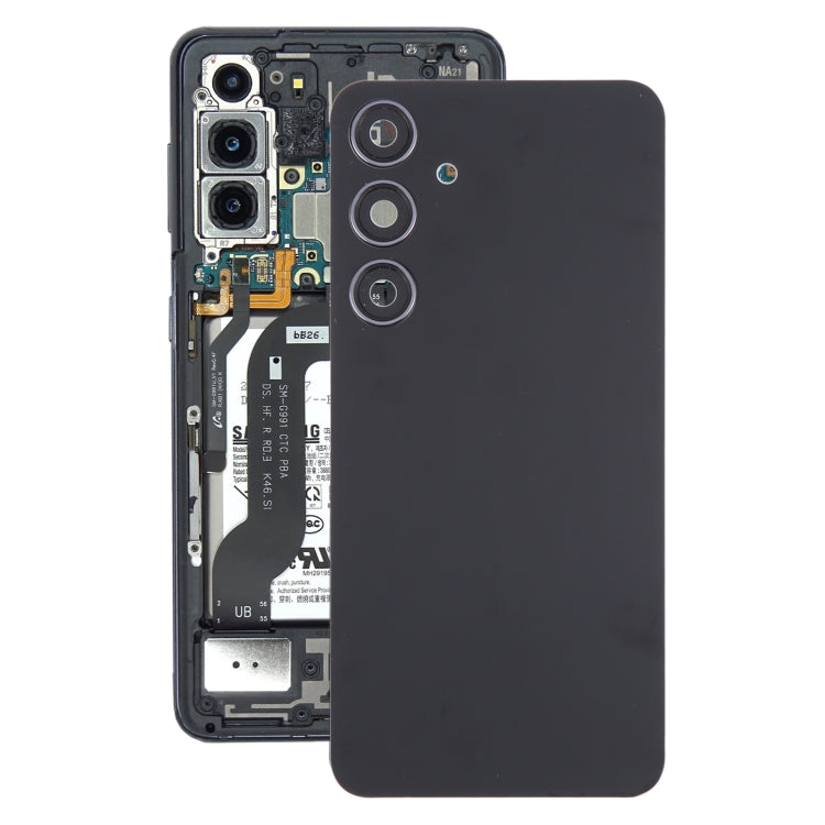 For Samsung Galaxy S24+ SM-S926B OEM Battery Back Cover with Camera Lens Cover(Black)