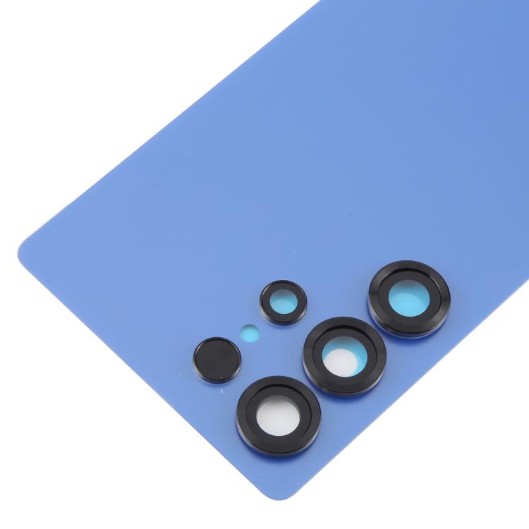 For Samsung Galaxy S25 Ultra SM-S938 OEM Battery Back Cover with Camera Lens Cover(Sea Blue)