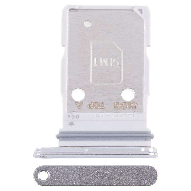 For Samsung Galaxy S25 Edge SIM Card Tray + SIM Card Tray (Silver)