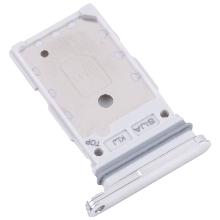 For Samsung Galaxy S22+ 5G / S22 5G / SM-S906B SM-S901B Original SIM Card Tray + SIM Card Tray (White)