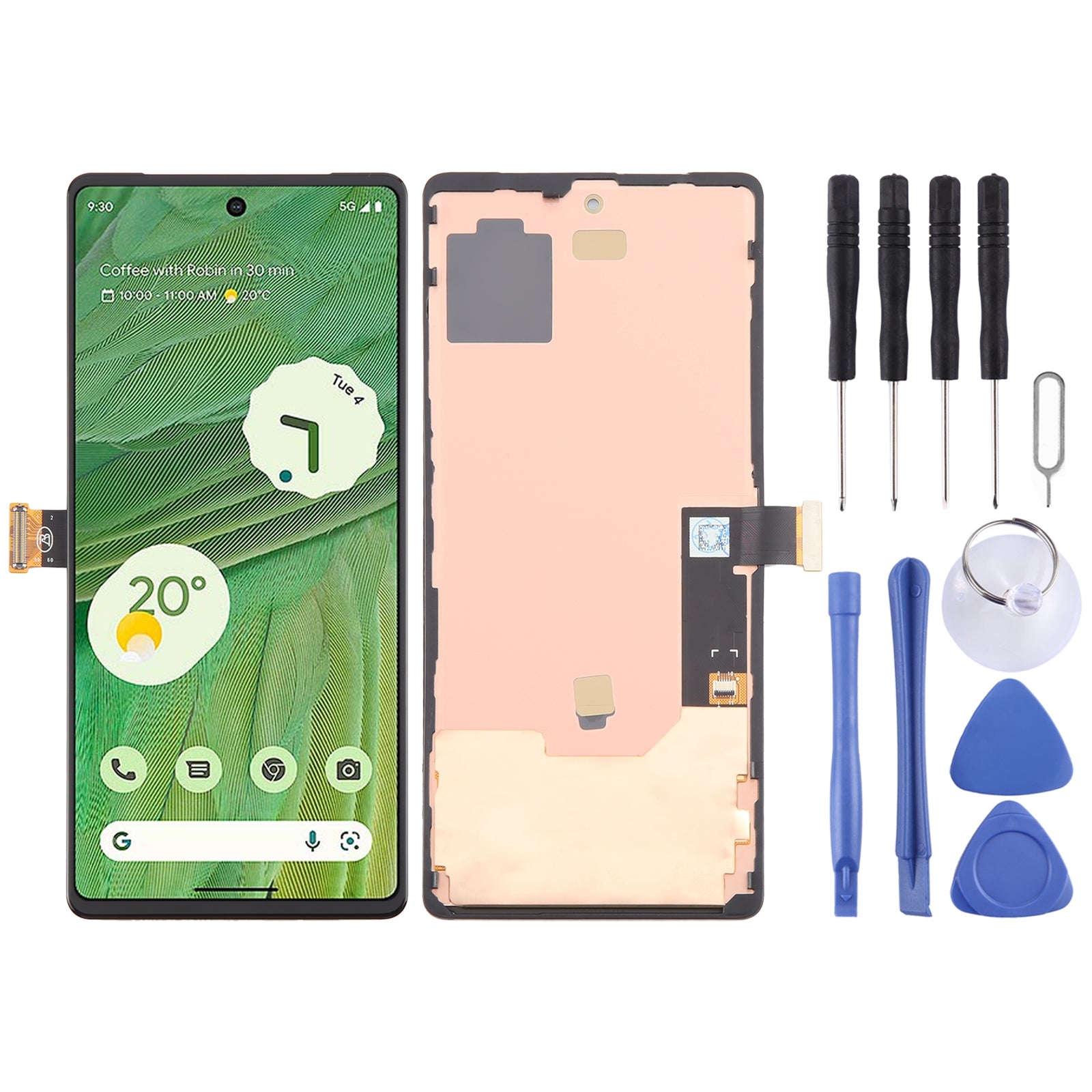 Google Pixel 7 OLED Quality LCD Display Screen Touch Digitizer Replacement