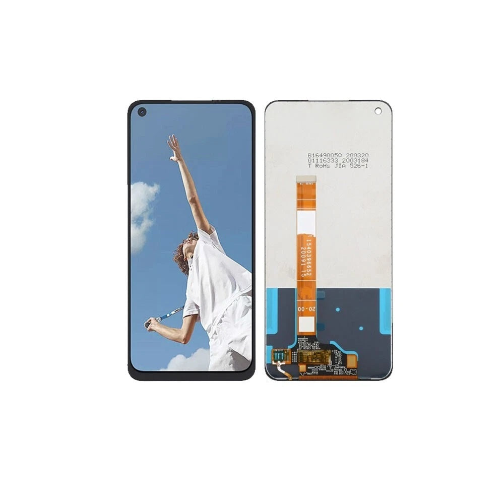 For Oppo A52 / A92 / A72 Replacement Black LCD Touch Screen Display Assembly
