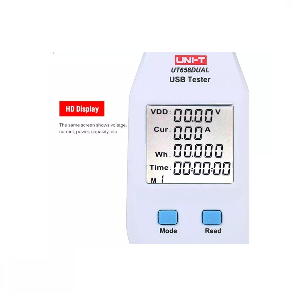 USB Power Meter LCD USB Tester Detector Voltmeter Ammeter Digital Power Capacity