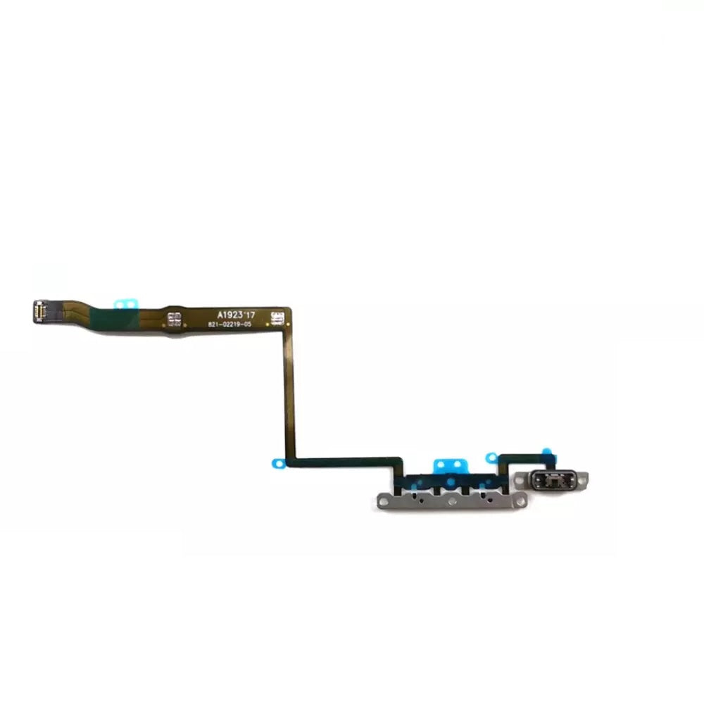 For iPhone 11 Pro Volume Flex Cable Replacement Mute Switch With Brackets