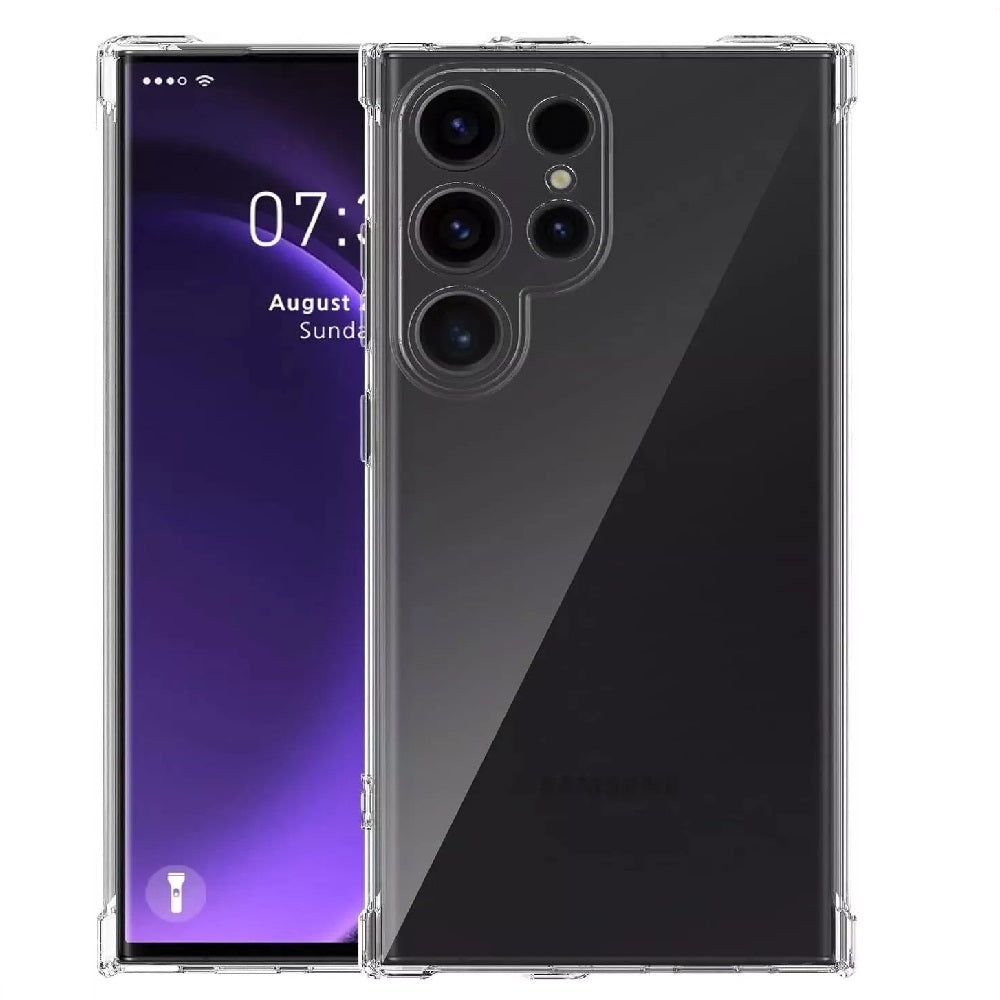 Shockproof Case For Samsung Galaxy S24 S23 + S22 Ultra Plus FE Silicone Cover