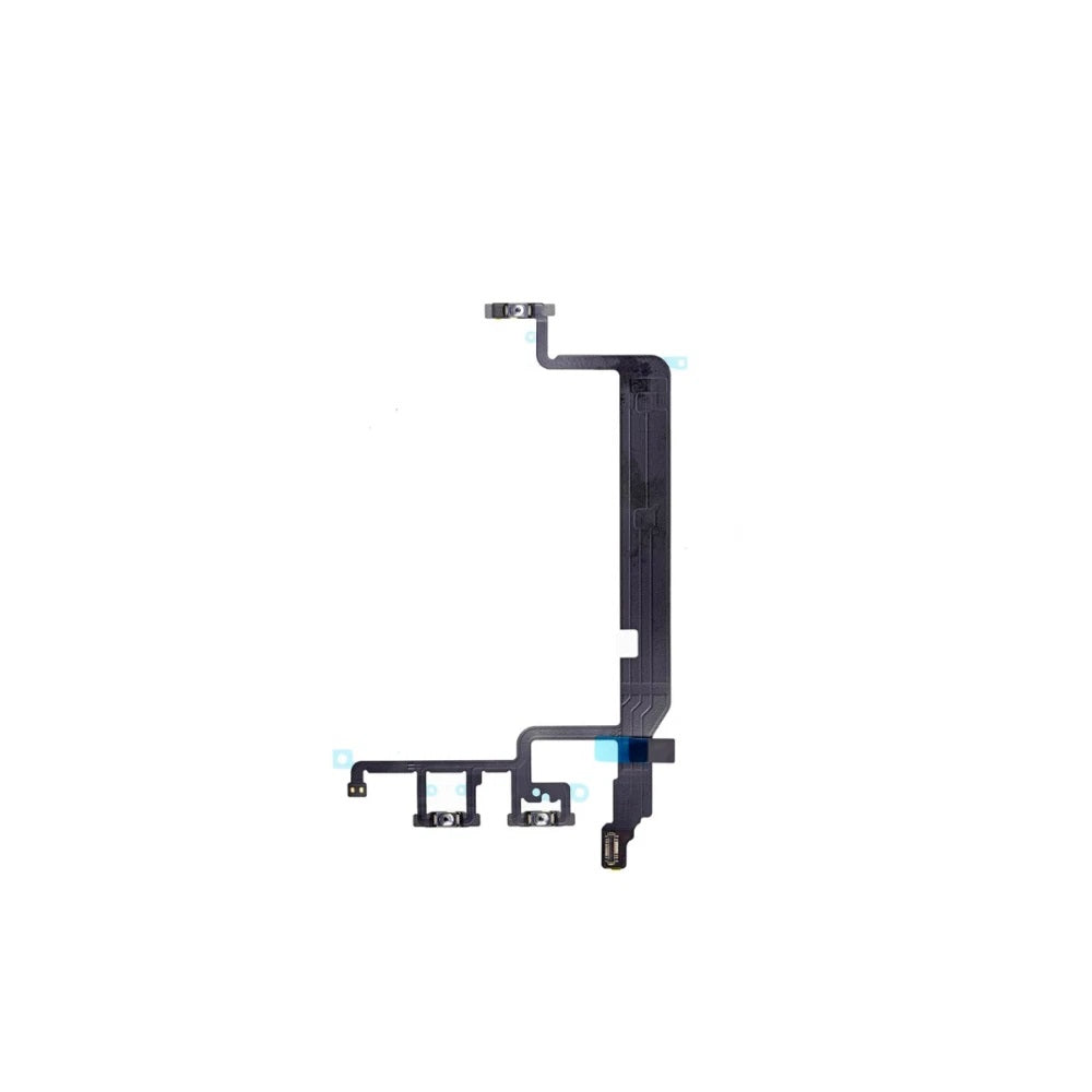 For iPhone 13 Pro ON OFF Power Flex Cable Side Volume Buttons Mute Switch